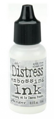 Tim Holtz Distress .5oz Re-Inker by Ranger - Distress Embossing Ink - Re-Inker
